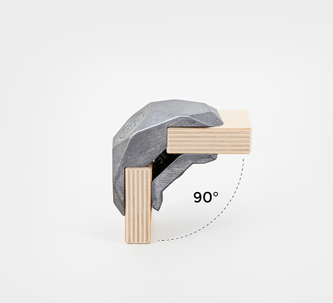 Conector 90° Metal