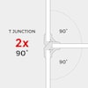 PlayWood connectors examples of use